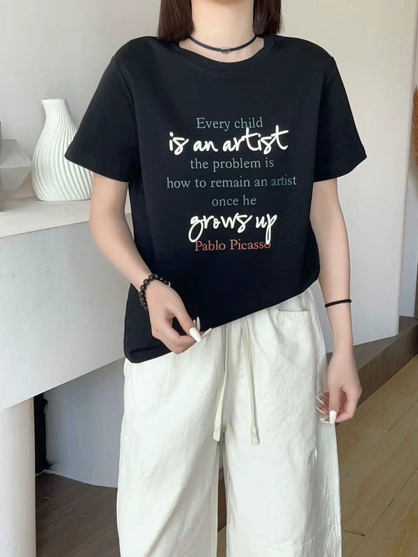 Relax Fit Tshirt Black