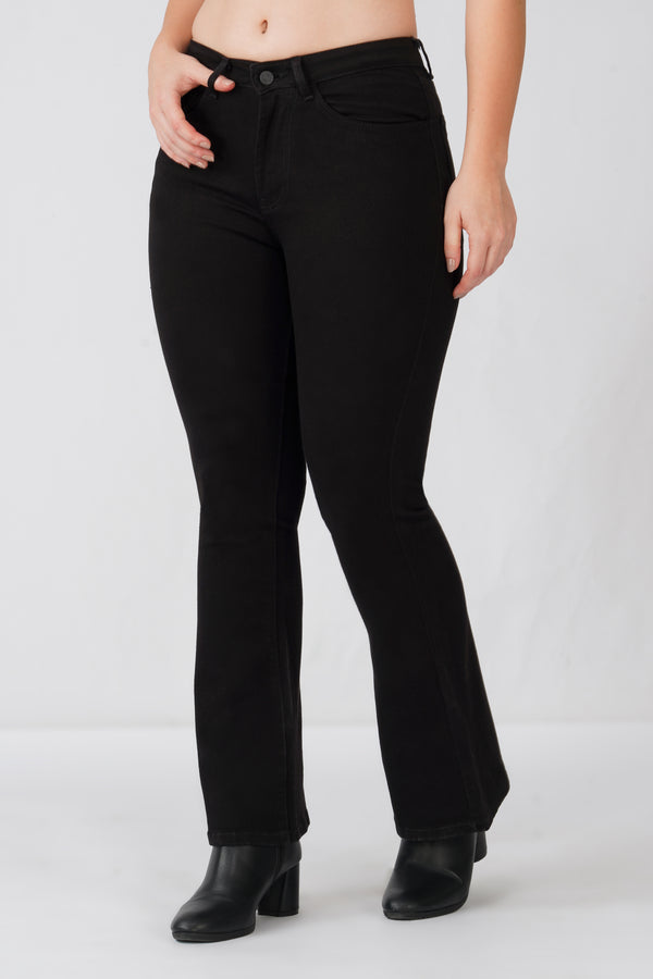 780 BOOTCUT FIT JEANS -BLACK