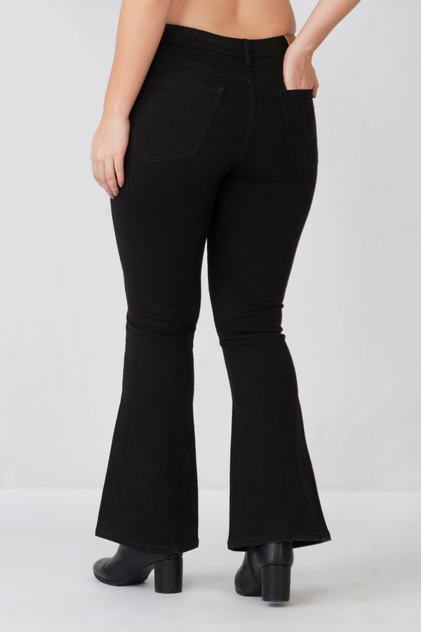 780 BOOTCUT FIT JEANS -BLACK
