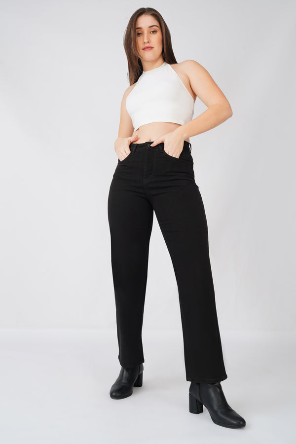 780 STRAIGHT FIT JEANS -BLACK
