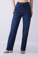 1165 WIDE LEG JEANS -DARK BLUE