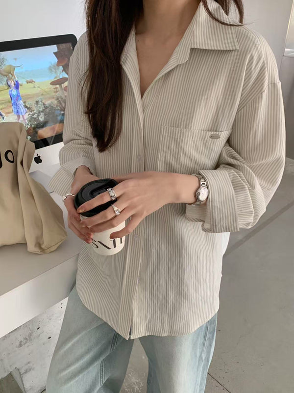 Cotton Shirt Stripe